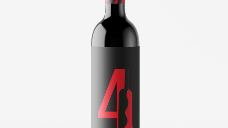 Wine Bottle Mockup by Anthony Boyd Graphics